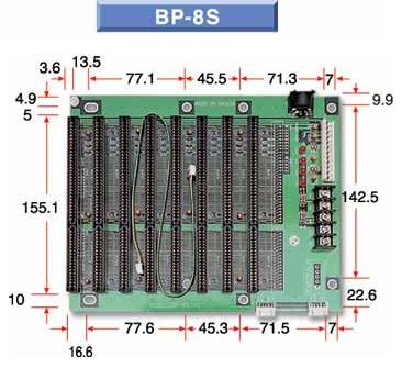 BP-8S Backplane