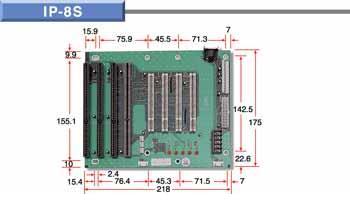 IP-8S Backplane