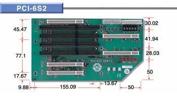 PCI-6S2 Backplane