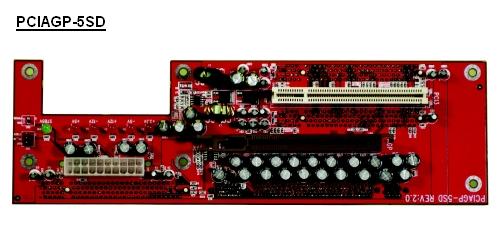 PCIAGP-5SD Backplane